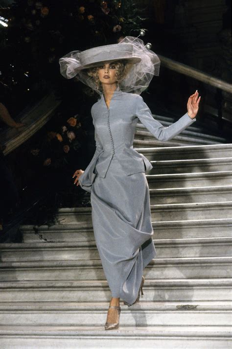 vintage Dior runway